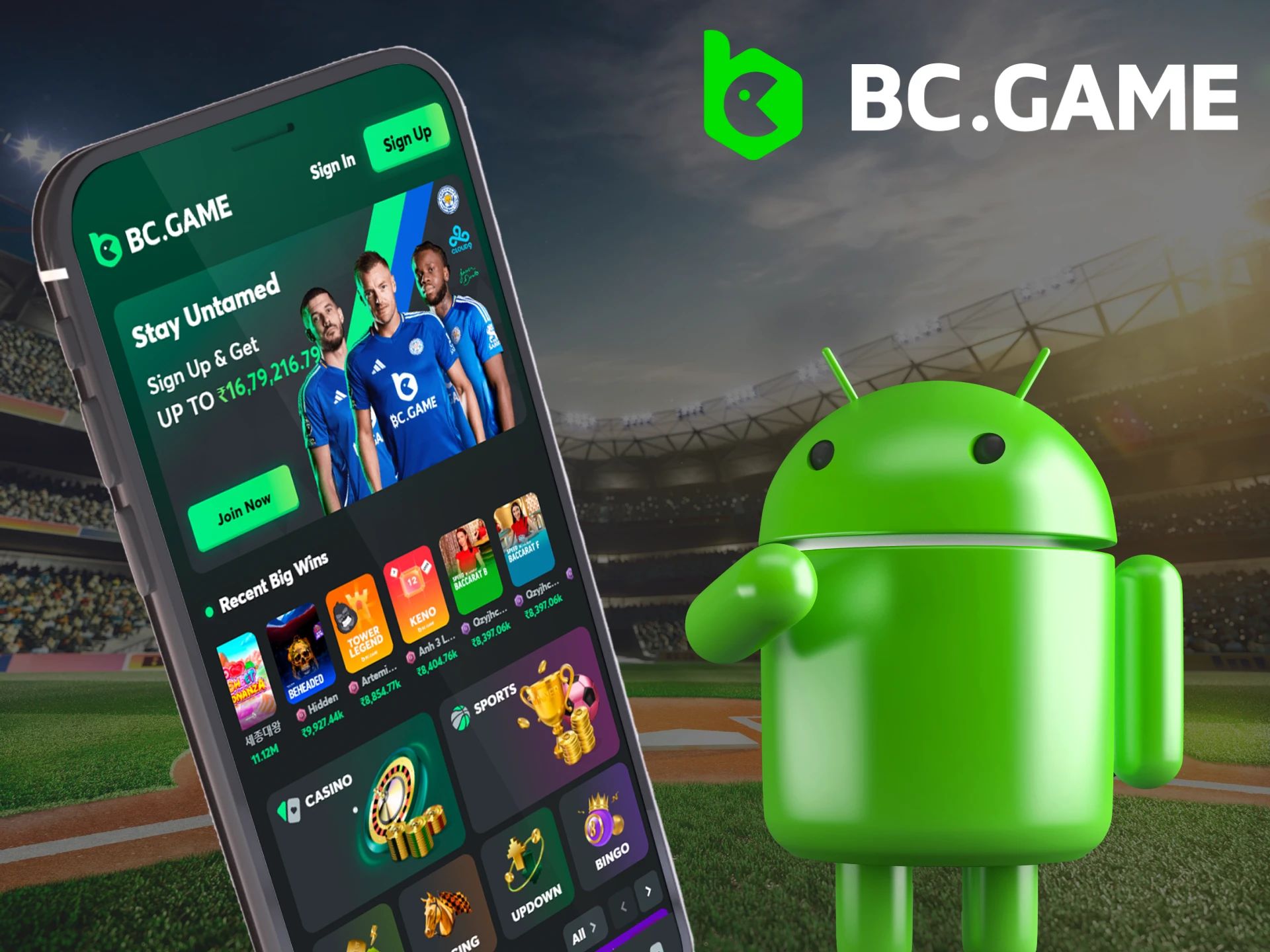 Passo a passo para baixar e instalar o BC Game APK no Android — guia visual completo