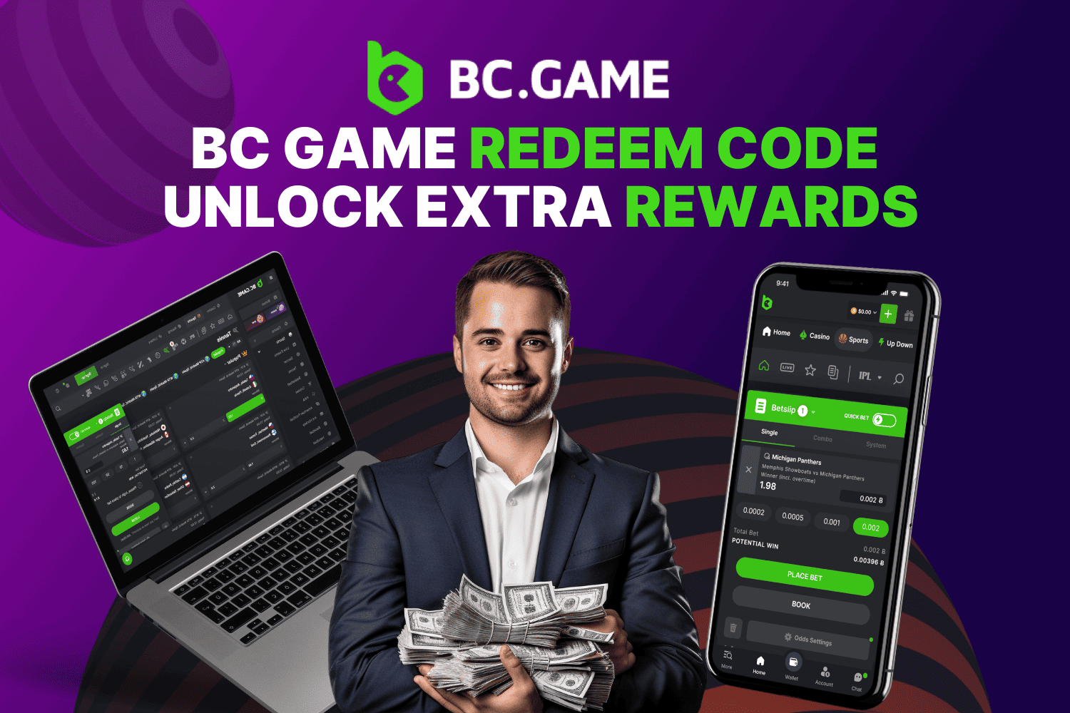 BC Game Redeem Code — resgate de códigos promocionais e recompensas extras